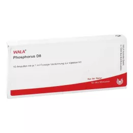PHOSPHORUS D 8 Ampollas, 10X1 ml