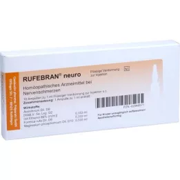 RUFEBRAN ampollas neuro, 10 uds