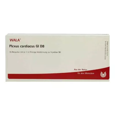 PLEXUS CARDIACUS GL D 8 Ampollas, 10X1 ml PLEXUS CARDIACUS GL D 8 Ampollas, 10X1 ml