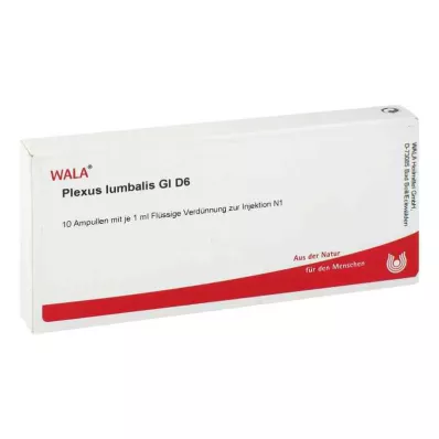 Ampollas Plexus Lumbalis Gl D6 (10x1 ml)