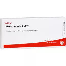 PLEXUS LUMBALIS GL D 15 Ampollas, 10X1 ml