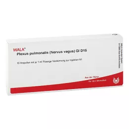 PLEXUS PULMONALIS Nervio vago GL D 15 ampollas, 10X1 ml