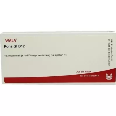 PONS GL D 12 Ampollas, 10X1 ml