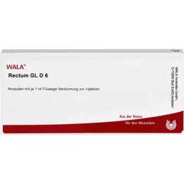 RECTUM GL D 6 Ampollas, 10X1 ml