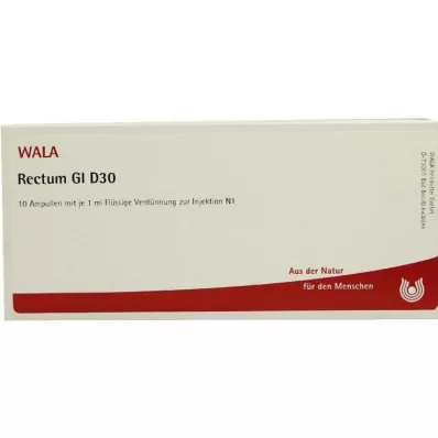 Recto GL D 30 ampollas, 10X1 ml
