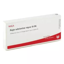 REGIO substantiae nigrae GL D 6 ampollas, 10X1 ml