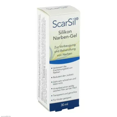 SCARSIL Gel de silicona para cicatrices, 30 ml