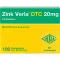 ZINK VERLA OTC 20 mg comprimidos recubiertos con película, 100 uds