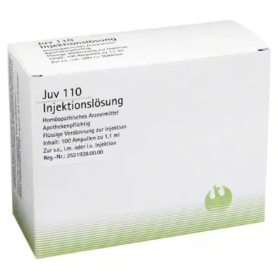 JUV 110 ampollas, 100X1,1 ml