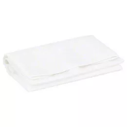 LÄTZCHEN Lámina/toalla expandida blanca con bolsa de recogida, 1 ud