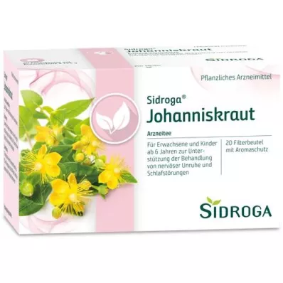 SIDROGA bolsa de filtro de té de hierba de San Juan, 20X1,75 g