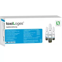 TOXILOGES Ampollas de solución inyectable, 50X2 ml