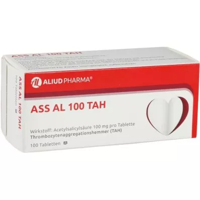 ASS AL 100 TAH comprimidos, 100 uds