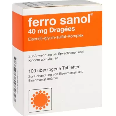 FERRO SANOL Comprimidos recubiertos, 100 unidades