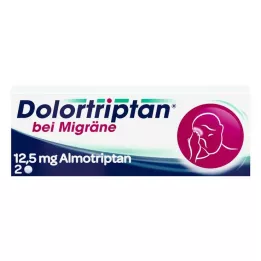 DOLORTRIPTAN para la migraña Comprimidos recubiertos con película, 2 uds