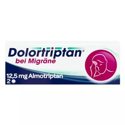 DOLORTRIPTAN para la migraña Comprimidos recubiertos con película, 2 uds DOLORTRIPTAN para la migraña Comprimidos recubiertos con película, 2 uds