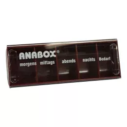 ANABOX Caja de día roja, 1 ud