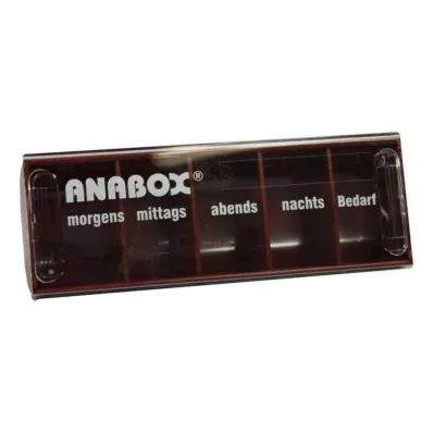 ANABOX Caja de día roja, 1 ud