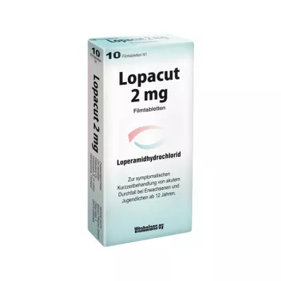 Lopacut 2 mg comprimidos recubiertos con película, 10 piezas