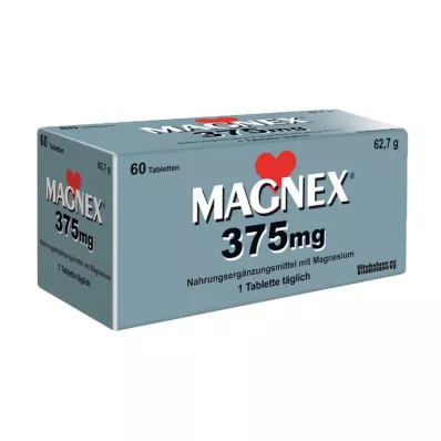 MAGNEX 375 mg comprimidos, 60 uds