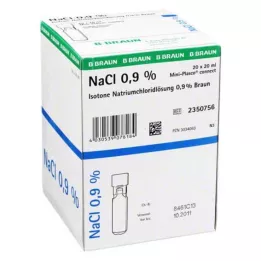 KOCHSALZLÖSUNG Miniplasco 0,9% conectar, 20X20 ml
