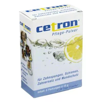 CETRON Polvo limpiador, 5X15 g