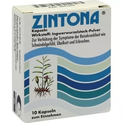 ZINTONA Cápsulas, 10 uds