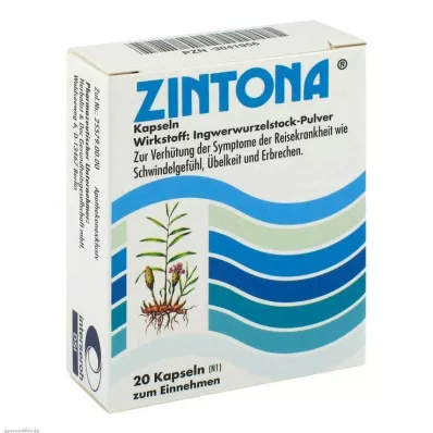 ZINTONA Cápsulas, 20 uds