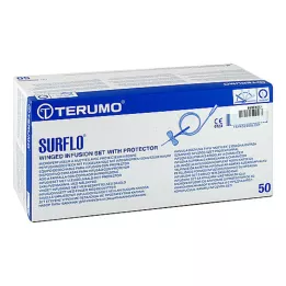 SURSHIELD Cubiertos de seguridad Surflo 21 G verde, 50 uds