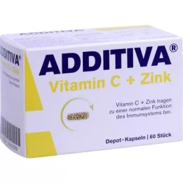 ADDITIVA Vitamina C Depot 300 mg Cápsulas, 60 Cápsulas