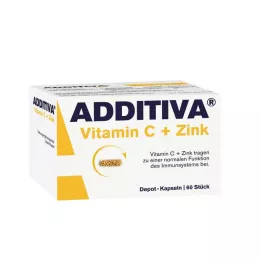 ADDITIVA Vitamina C Depot 300 mg Cápsulas, 60 Cápsulas