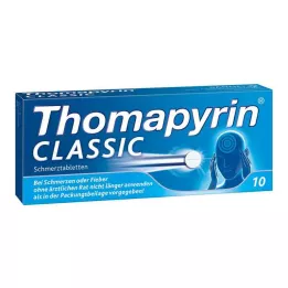 THOMAPYRIN CLASSIC Pastillas analgésicas, 10 unidades