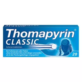 THOMAPYRIN CLASSIC Pastillas analgésicas, 20 unidades