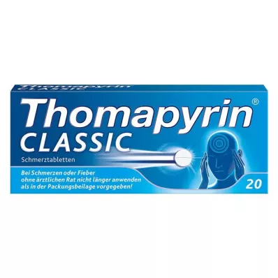 THOMAPYRIN CLASSIC Pastillas analgésicas, 20 unidades