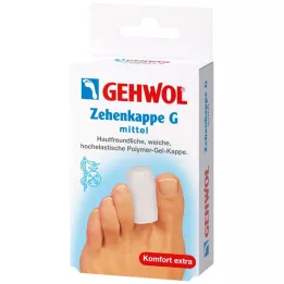 GEHWOL Puntera de gel polímero G mediana, 2 uds