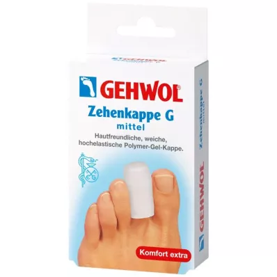 GEHWOL Puntera de gel polímero G mediana, 2 uds