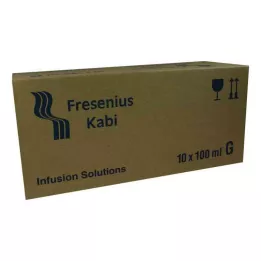 NATRIUMHYDROGENCARBONAT Solución de infusión de vidrio al 8,4%, 10X100 ml