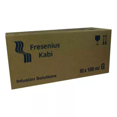 NATRIUMHYDROGENCARBONAT Solución de infusión de vidrio al 8,4%, 10X100 ml