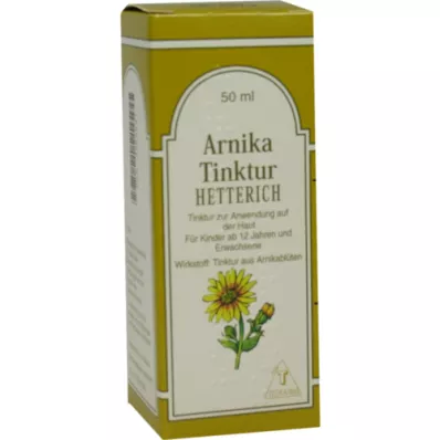 ARNIKA TINKTUR Hetterich, 50 ml