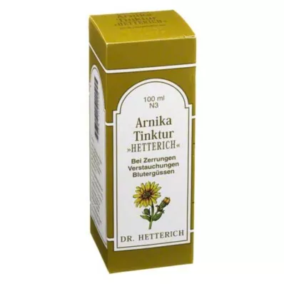 Tintura de árnica Hetterich, 100 ml Tintura de árnica Hetterich, 100 ml