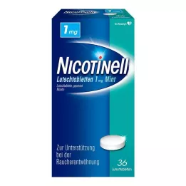 NICOTINELL Pastillas 1 mg Menta, 36 uds