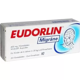 EUDORLIN Migraña comprimidos recubiertos con película, 20 uds