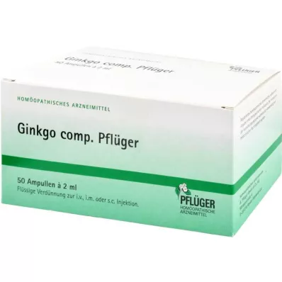 GINKGO COMP.Ampollas de arado, 50 uds