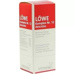 LÖWE KOMPLEX No.12 Gotas de Esculus, 50 ml
