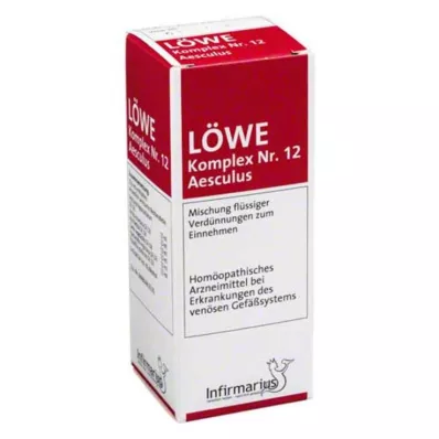 LÖWE KOMPLEX No.12 Gotas de Esculus, 50 ml