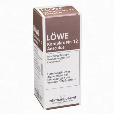 LÖWE KOMPLEX No.12 Gotas de Esculus, 100 ml