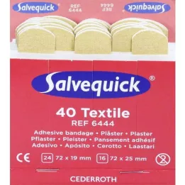 SALVEQUICK Recambio elástico de tiras de escayola 6444, 40 uds