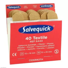 SALVEQUICK Recambio elástico de tiras de escayola 6444, 40 uds
