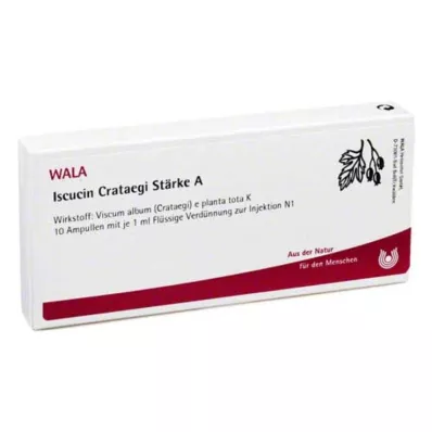 ISCUCIN crataegi Fuerza A Ampollas, 10X1 ml ISCUCIN crataegi Fuerza A Ampollas, 10X1 ml