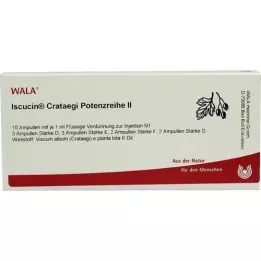 ISCUCIN serie de potencia crataegi II Ampollas, 10X1 ml